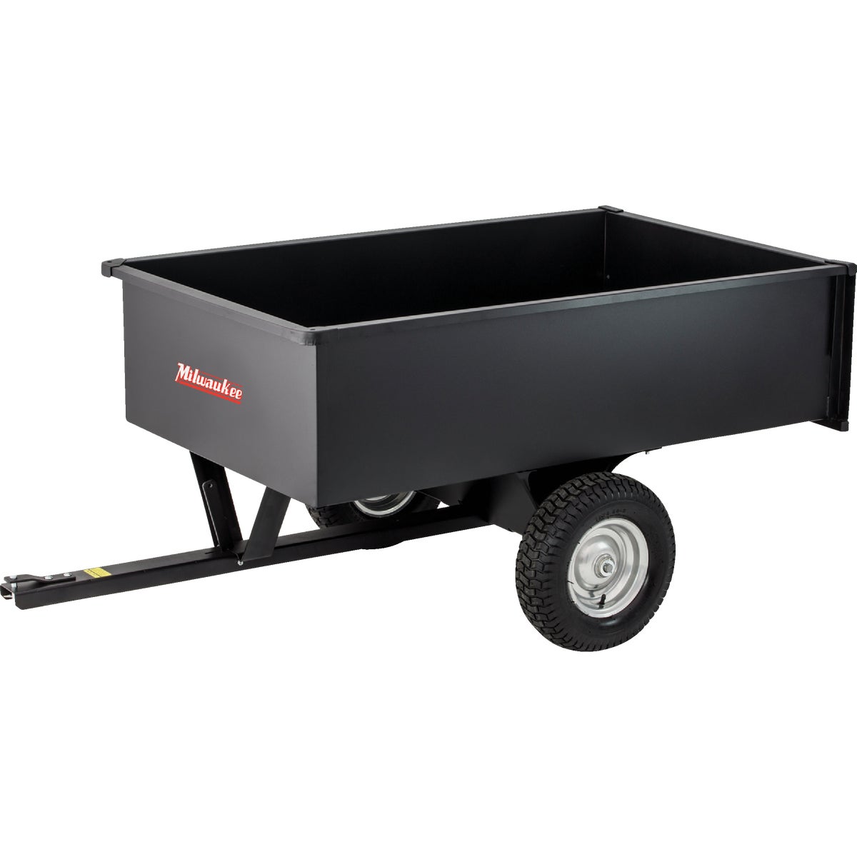 Milwaukee 17 Cu. Ft. 1500 Lb. Steel Tow-Behind Garden Cart