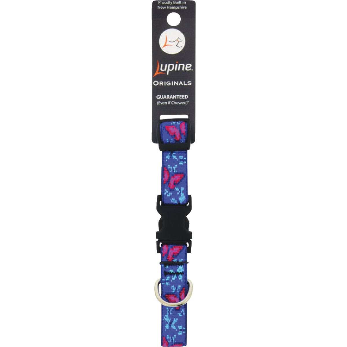 Lupine 3/4 In. Social Butterfly 9 to 14 In. Adjustable Collar
