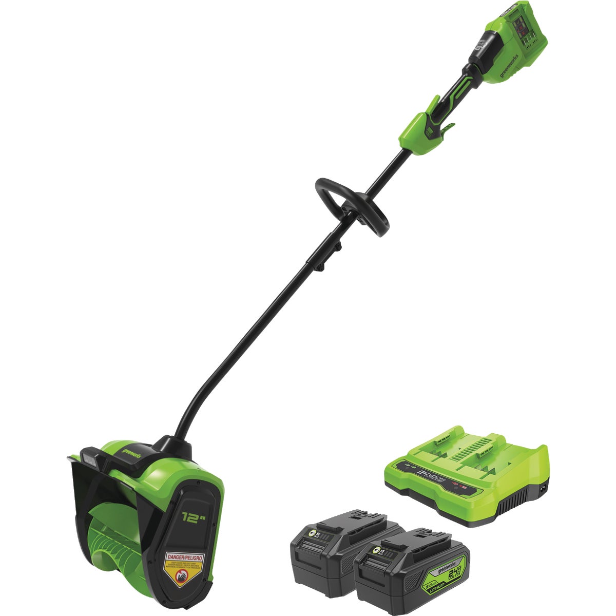 Greenworks 40V 12 In. Cordless Snow Shovel with 4.0 Ah Battery and Charger