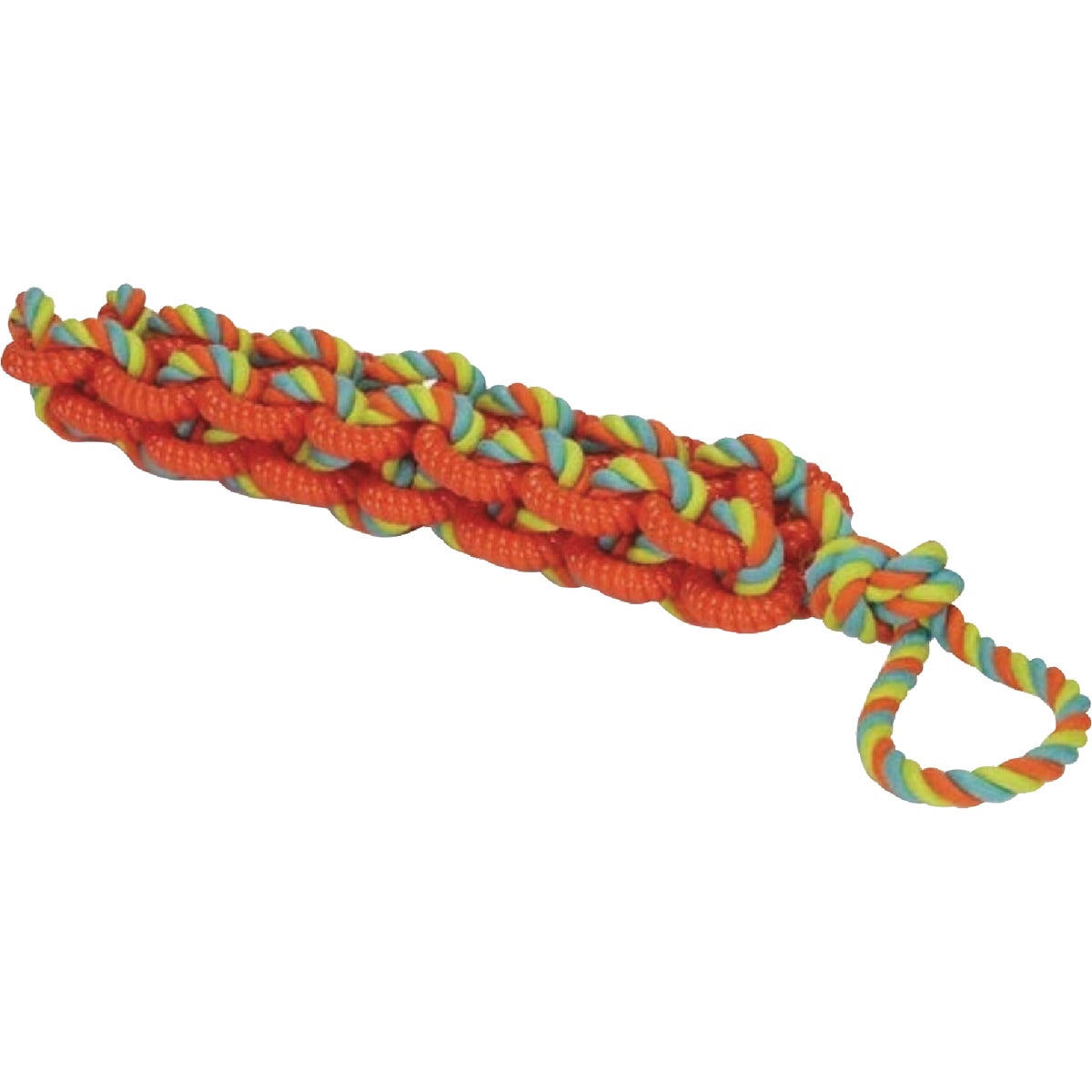 Boss Pet Chomper Braided TPR Rope Tug Dog Toy