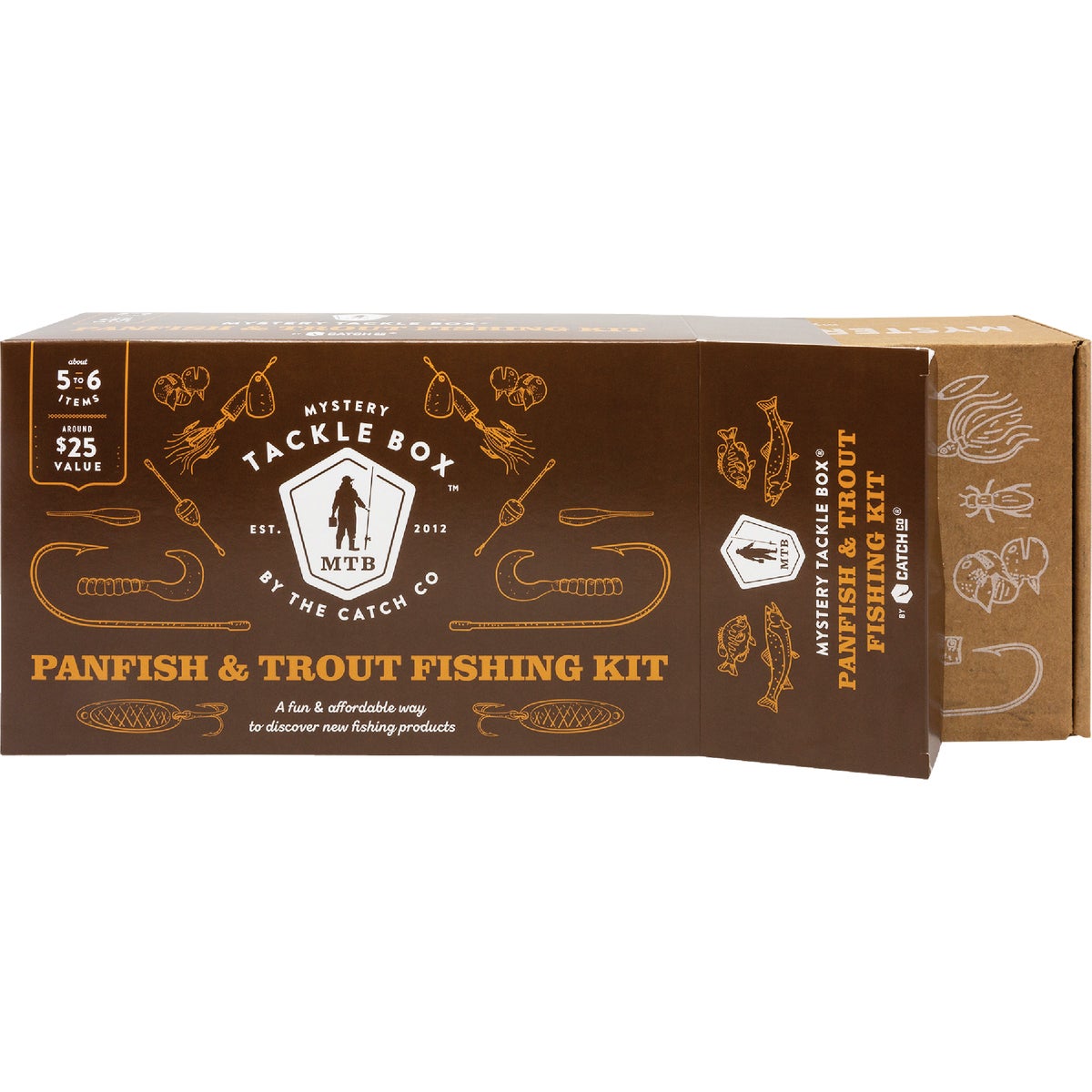 Mystery Tackle Box Panfish & Trout Regular Lead Free Fishing Kit