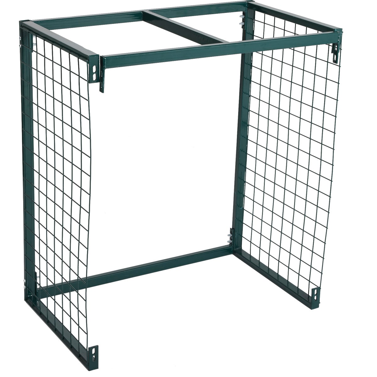 T-Post 18 In. W. Square Tubular Steel Display Rack