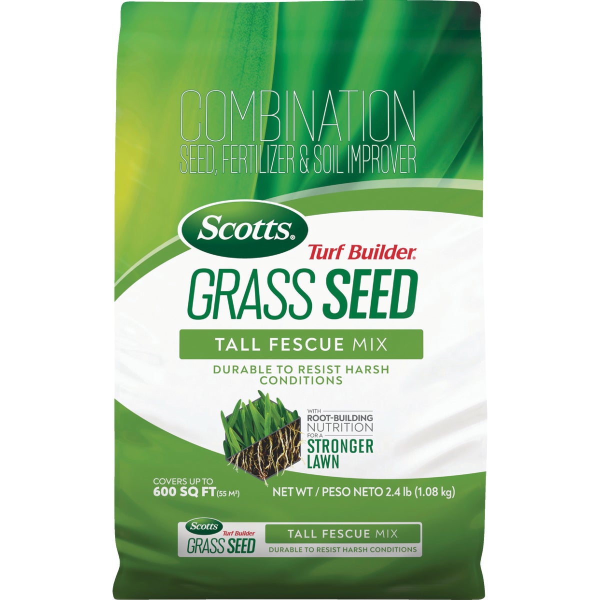 Scotts Turf Builder 2.4 Lb. 200 Sq. Ft. Tall Fescue Mix Grass Seed