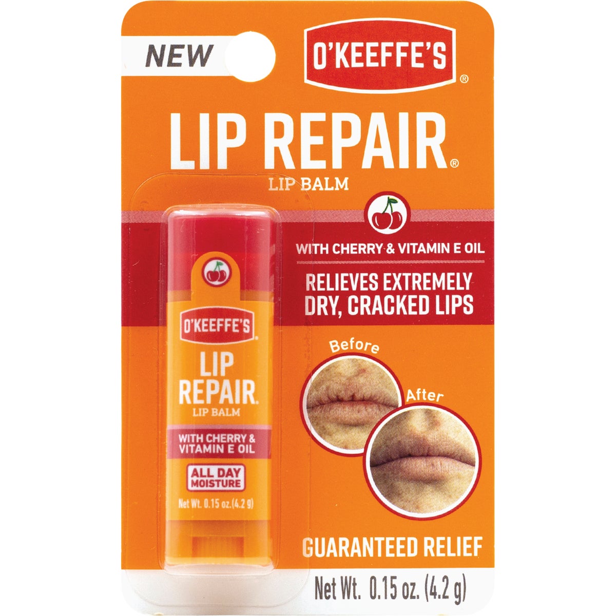 O'Keeffe's Cherry Lip Repair, 0.15 Oz.