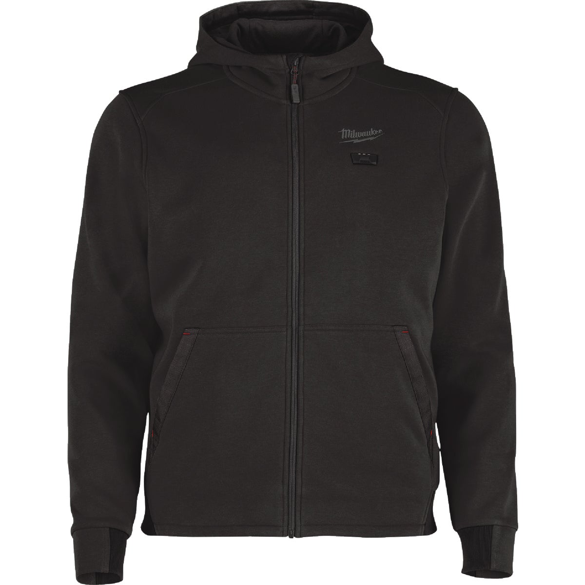 Milwaukee M12 Men's Large Black Full-Zip Heated Hoodie