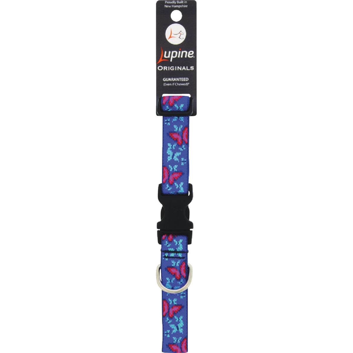 Lupine 1 In. Social Butterfly 12 to 20 In. Adjustable Collar