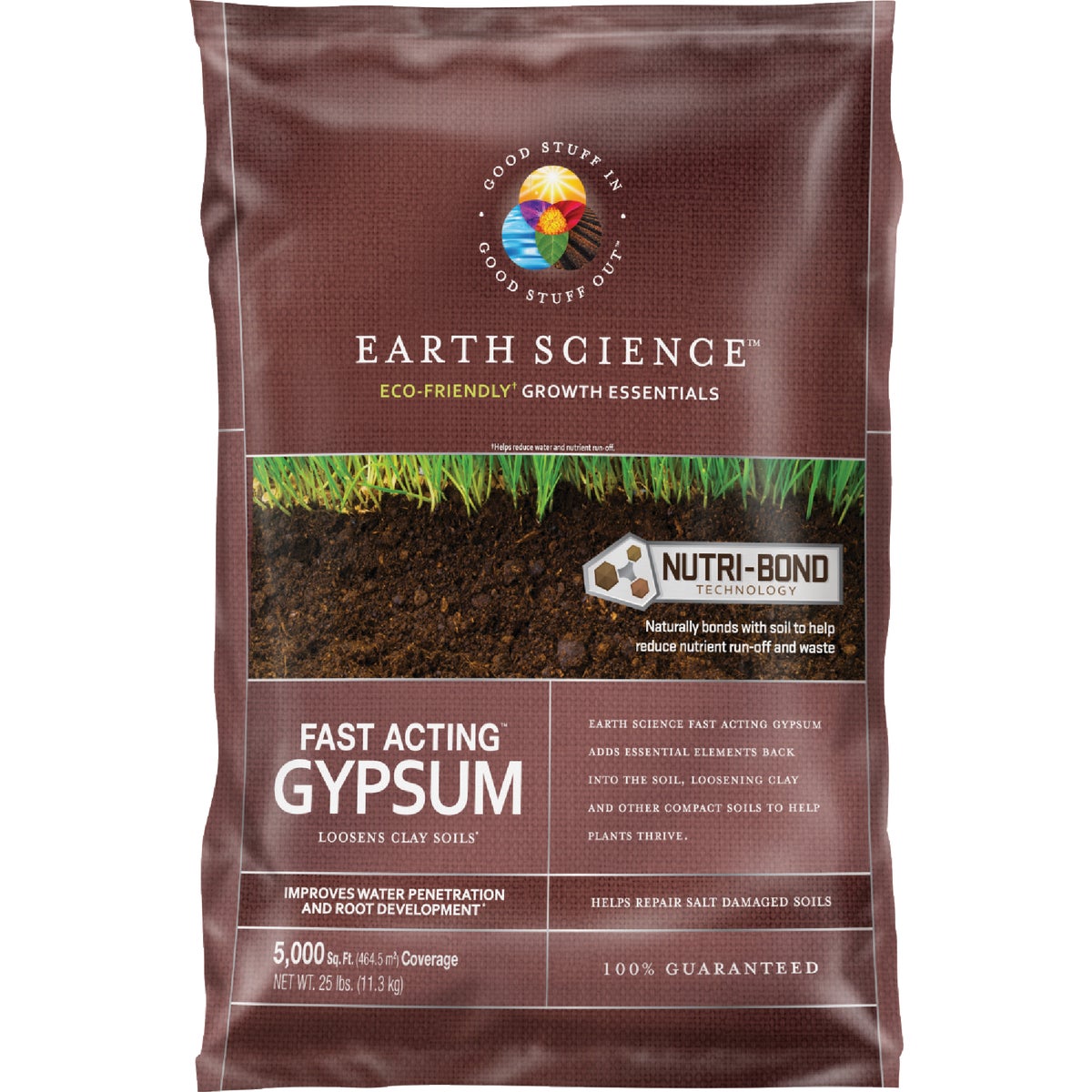 Earth Science 25 Lb. 5000 Sq. Ft. Coverage Fast Acting Gypsum