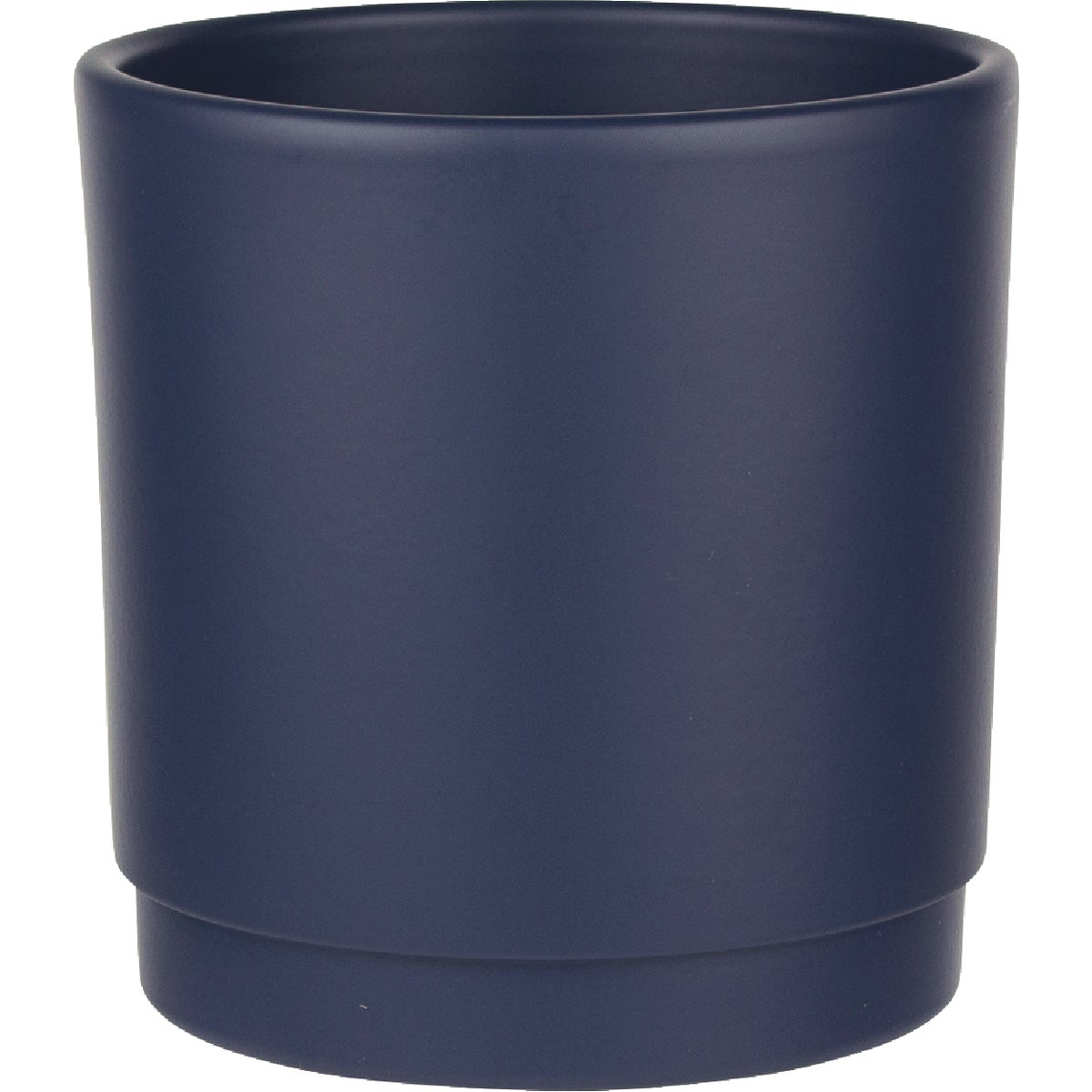Syndicate Home and Garden 4.72 In. x 3.93 In. Midnight Blue Ceramic  Charleston Planter