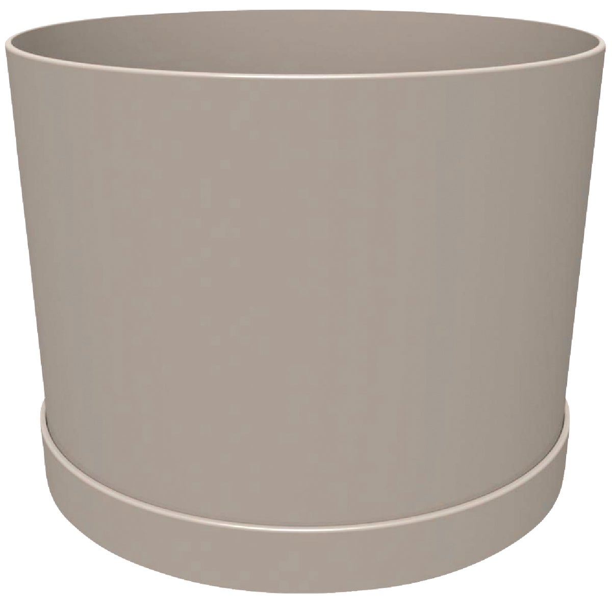 Bloem Mathers Collection 8 In. Pebble Stone Plastic Planter