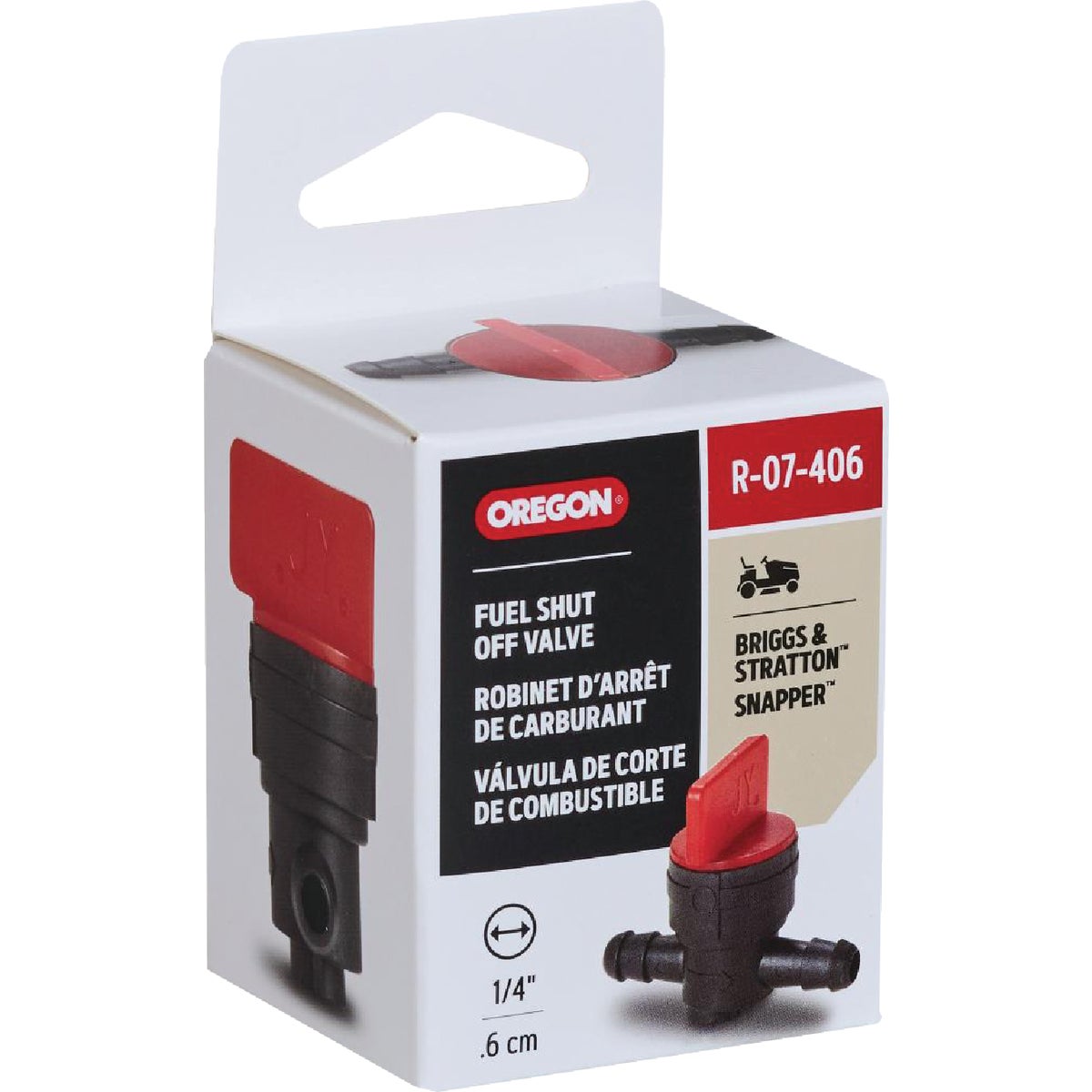 Oregon Universal Gas Shut-off Valve for Riding & Zero-Turn Mowers