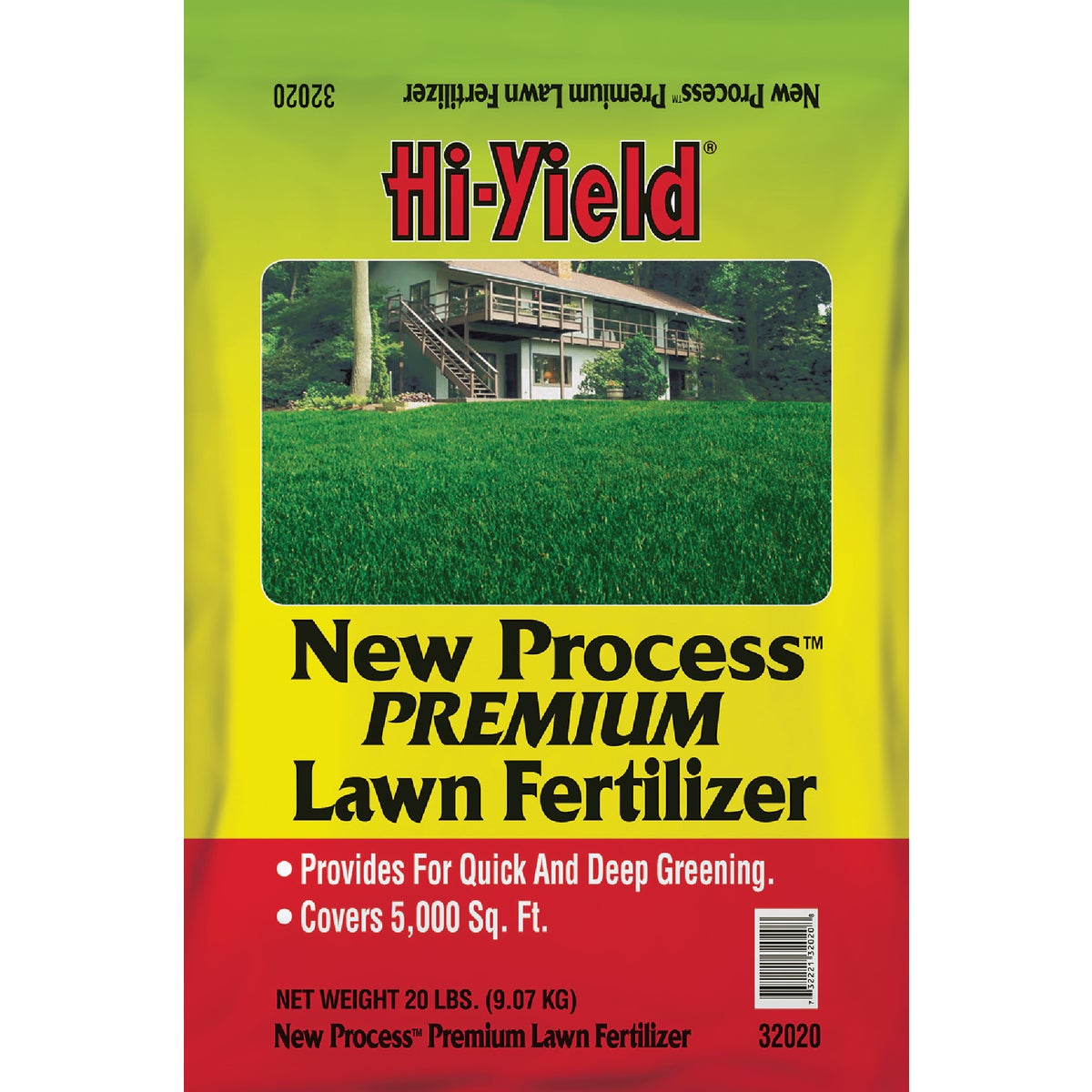 Hi-Yield New Process 20 Lb. 5000 Sq. Ft. 15-5-10 Premium Lawn Fertilizer