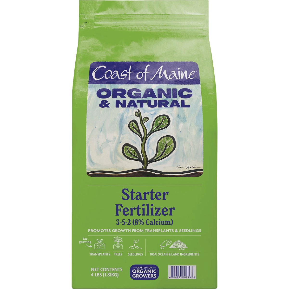 Coast of Maine 4 Lb. Organic & Natural Starter Fertilizer