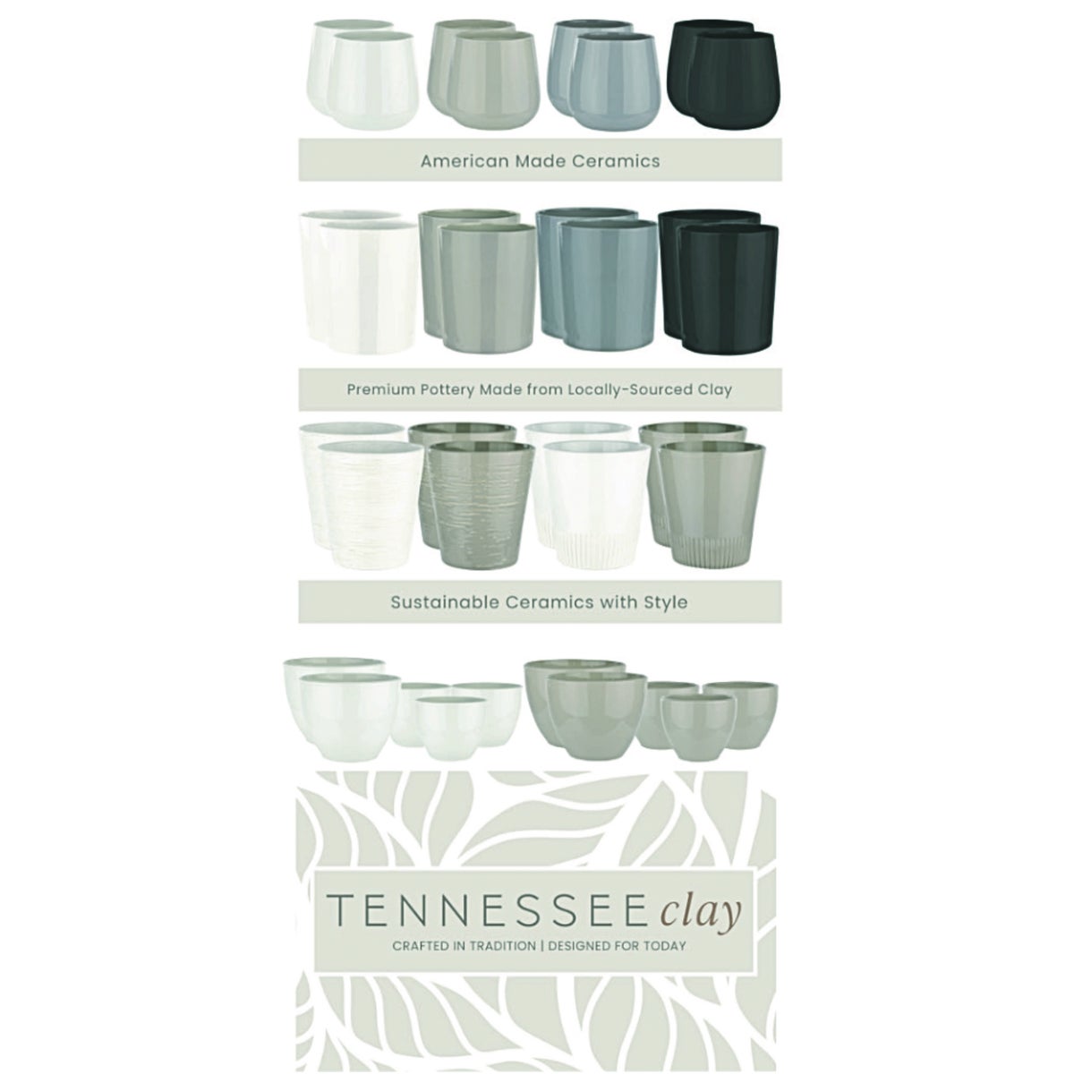 Syndicate Home and Garden Tennessee Clay Assortment Display (184-Piece)