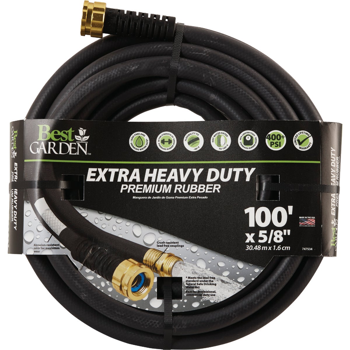 Best Garden Extra Heavy Duty Garden Hot Water Hose
