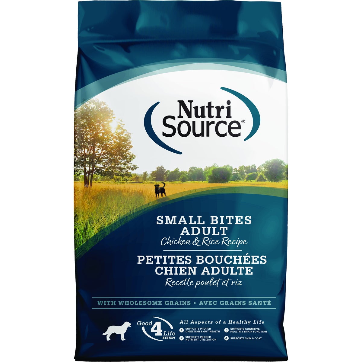 NutriSource 12 Lb. Small Bites Chicken & Rice Recipe Dog Food