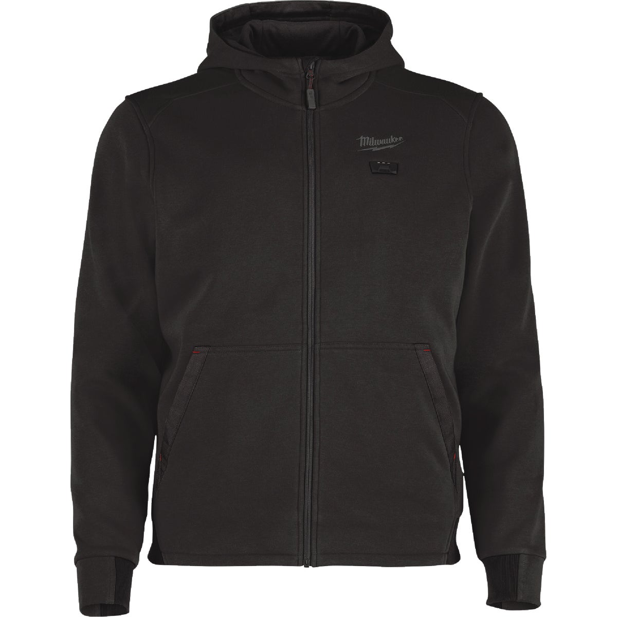 Milwaukee M12 Men's XL Black Full-Zip Heated Hoodie Kit