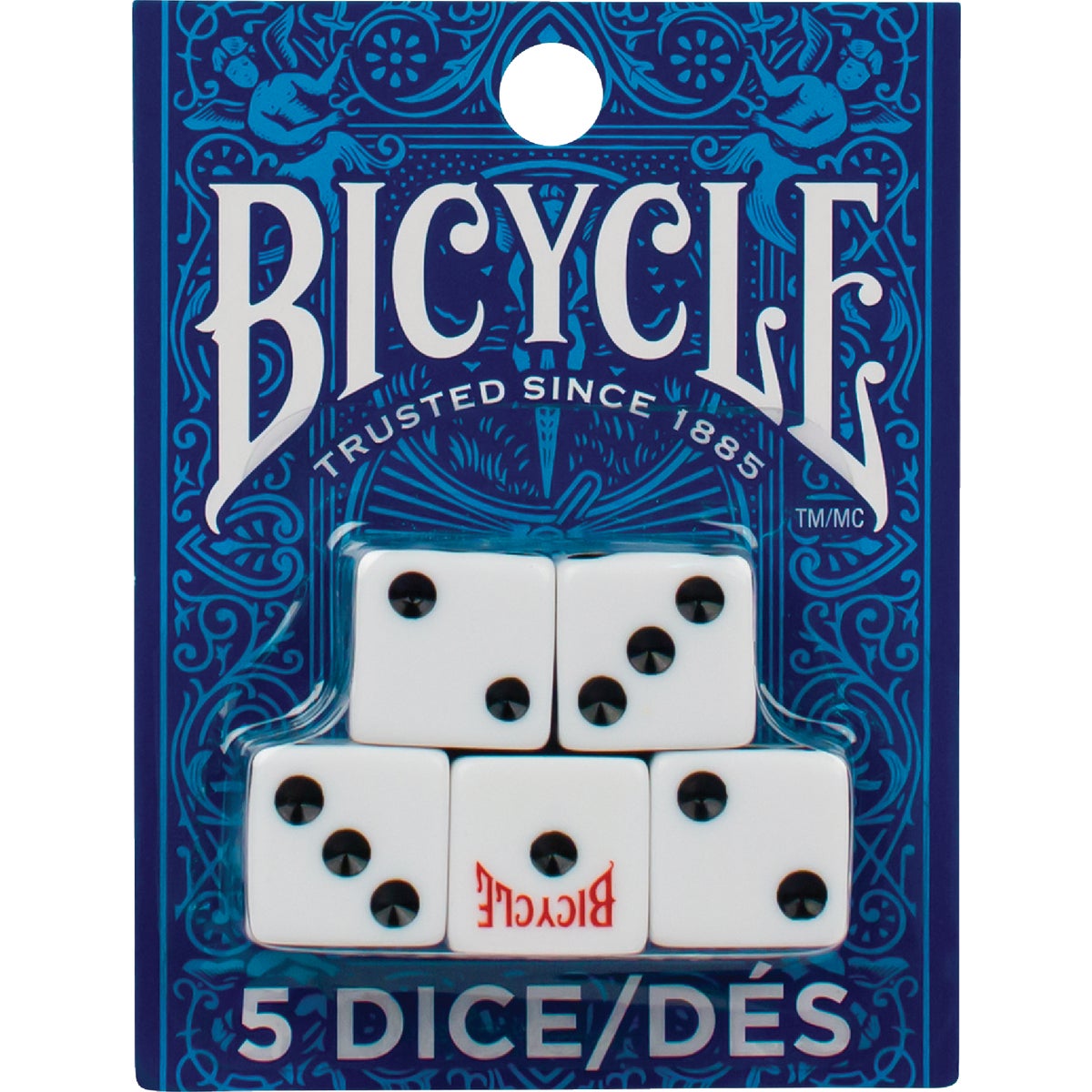 Bicycle 5ct Dice Clip Strip (12-Packs)