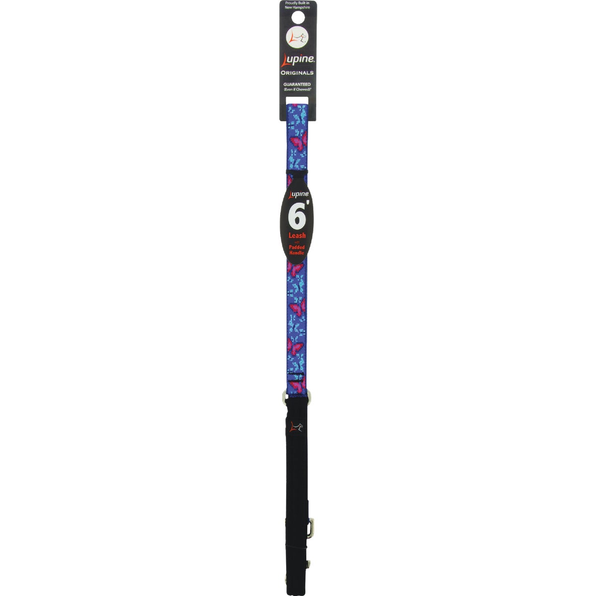 Lupine 3/4 In. x 6 Ft. Social Butterfly Dog Leash