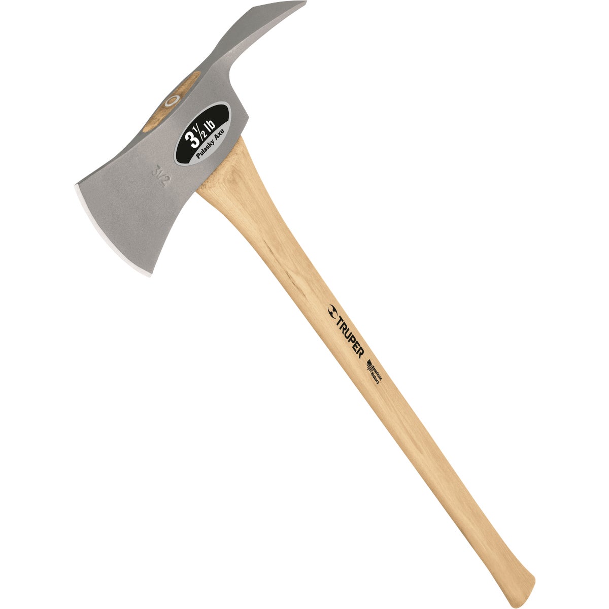 Truper Single Bit Pulaski Axe with 35 In. Hickory Handle