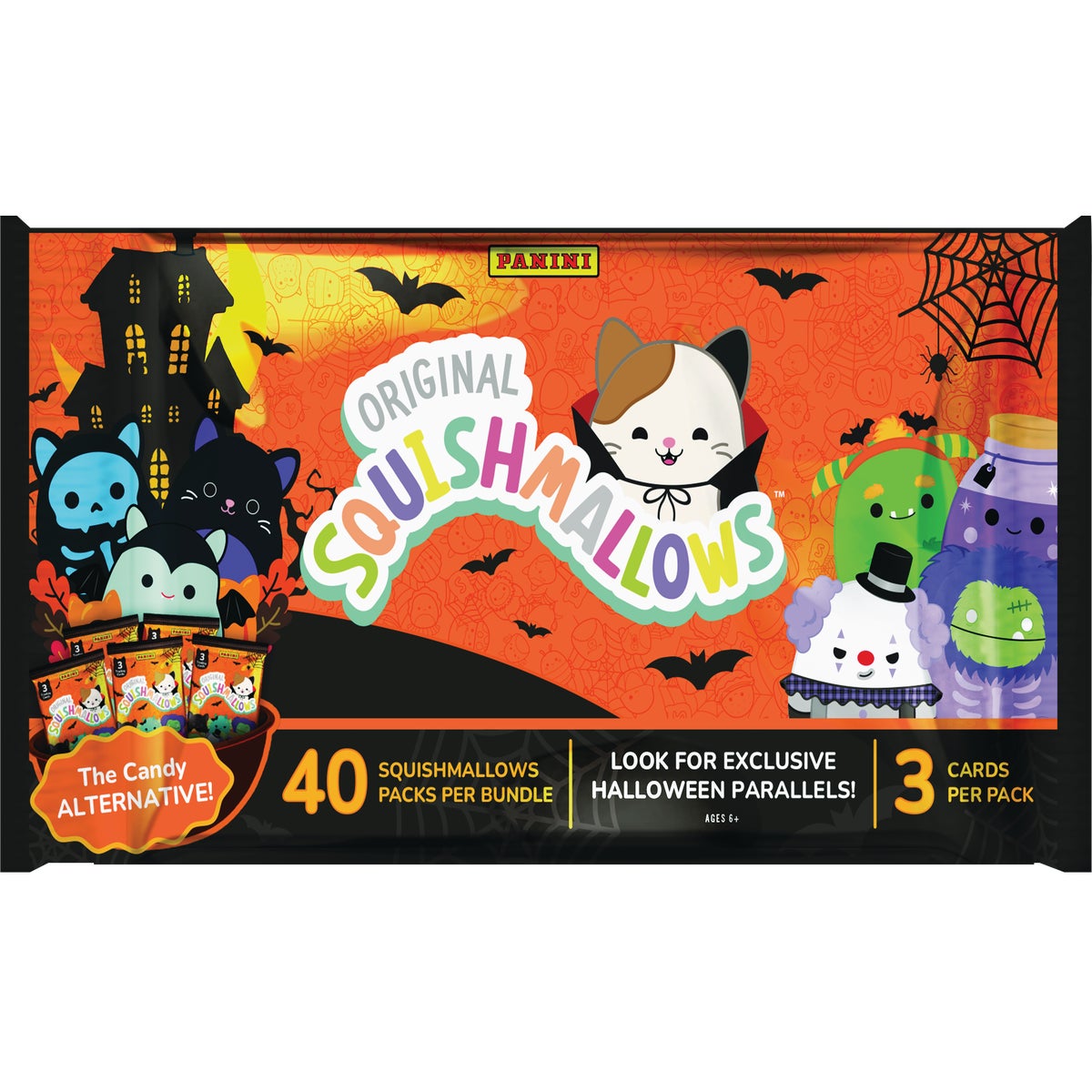 Panini 2025 Squishmallows Halloween Cards (3-Pack)