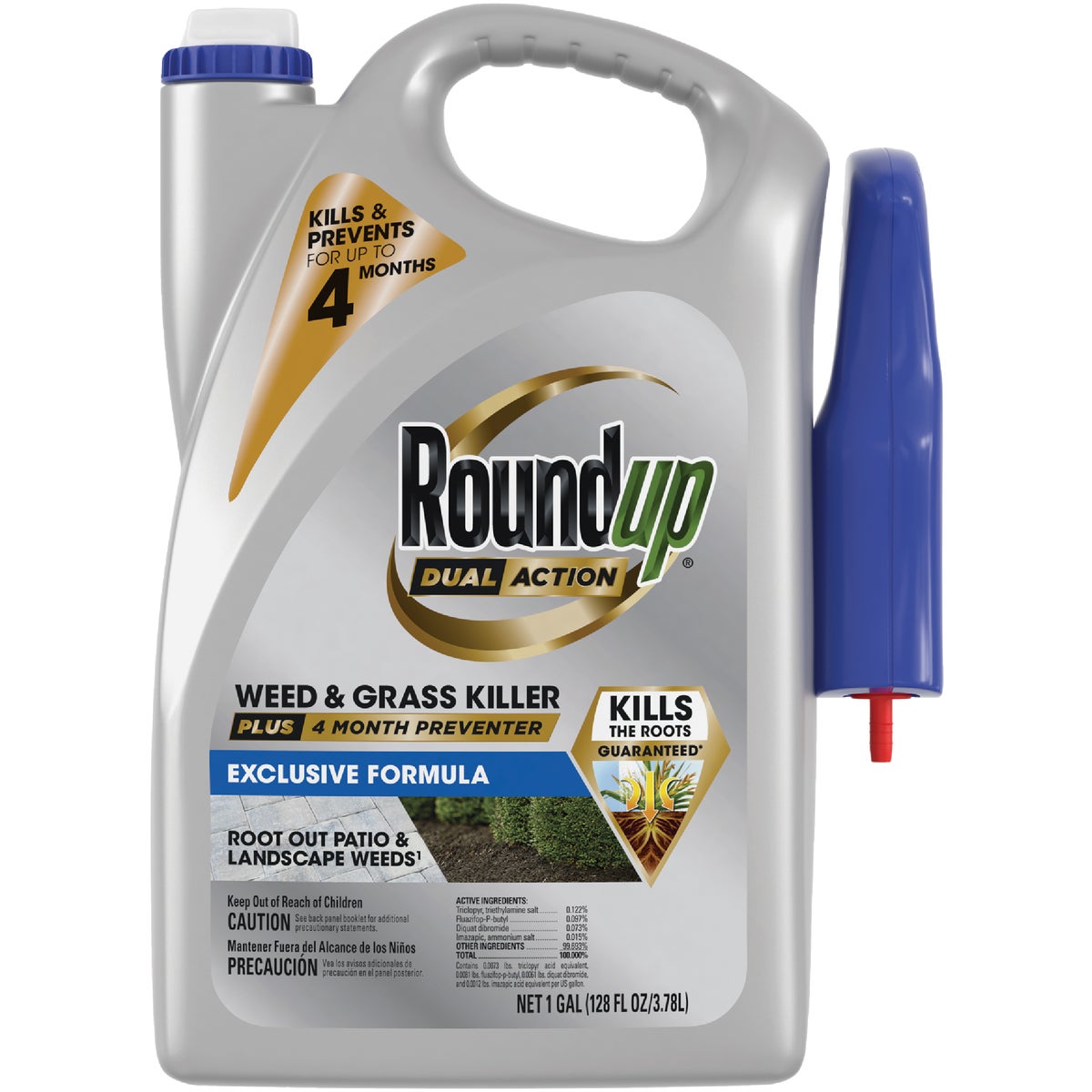 Roundup Dual Action 1 Gal. Trigger Spray Weed & Grass Killer