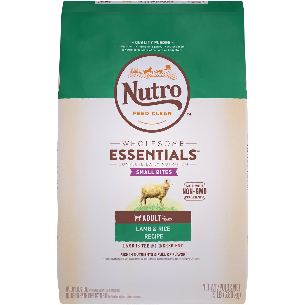 Nutro Wholesome Essentials Small Bite 12 Lb. Lamb & Rice Adult Dry Dog Food