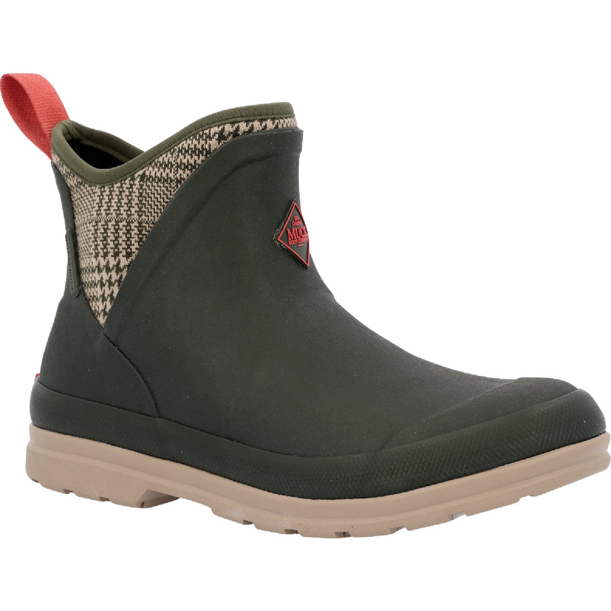 The Muck Boot Company Women's Moss Quilted Floral Original Ankle Boot, Size 6