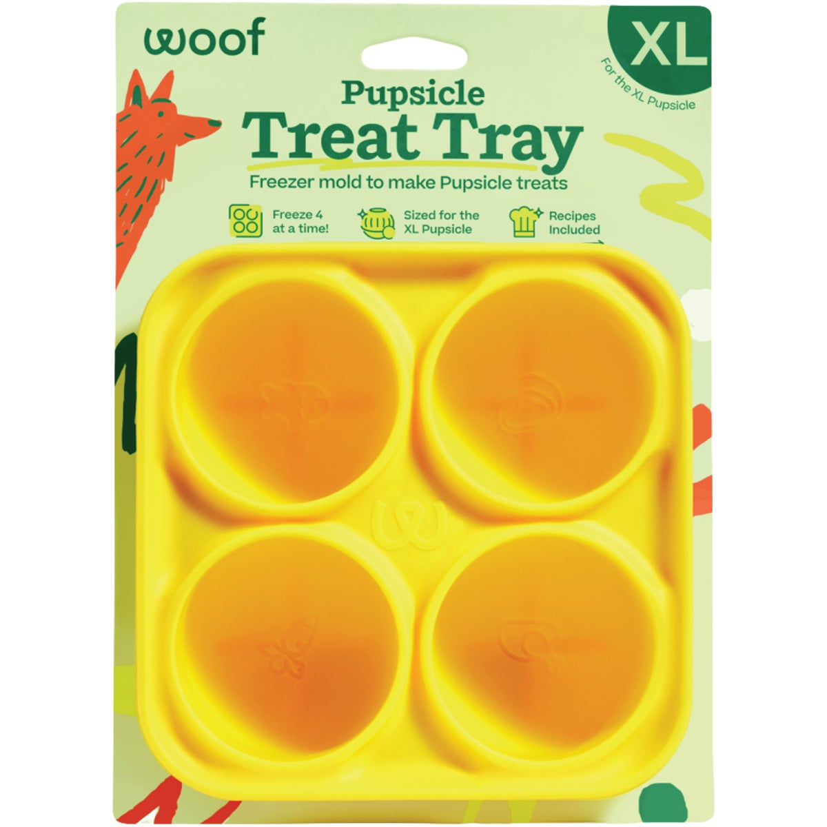 Woof Pupsicle XL Treat Tray