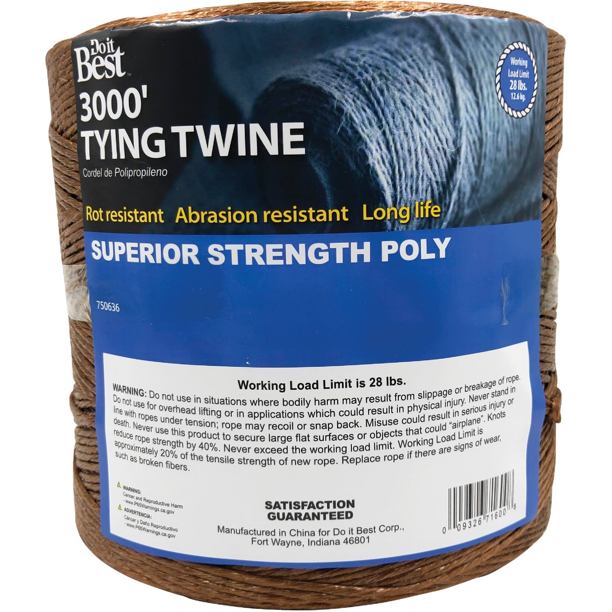 Do it Best Polypropylene Tying Twine