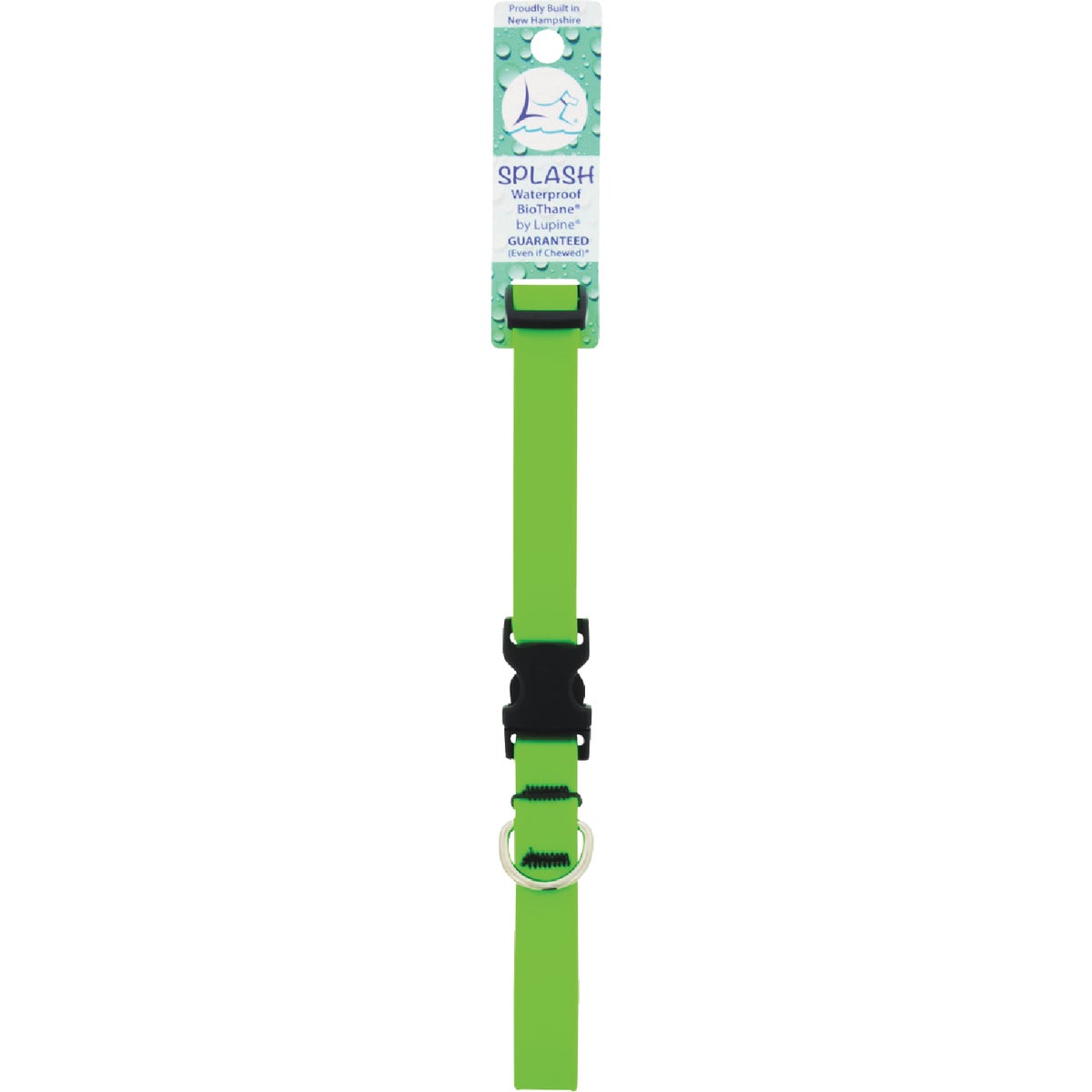 Lupine 3/4 In. Neon Green 13 to 22 In. Adjustable Collar