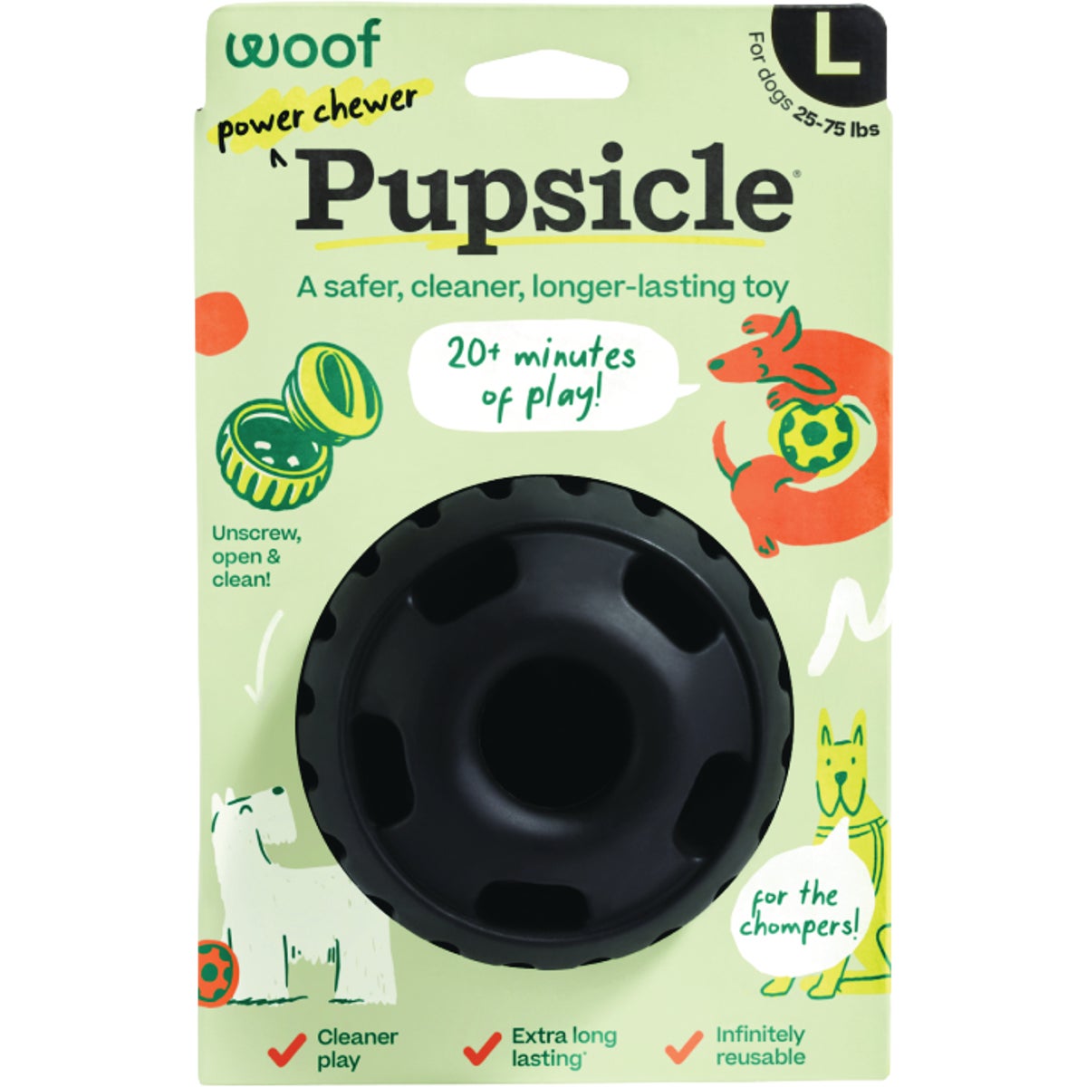 Woof Pupsicle Power Chewer Large Dog Toy