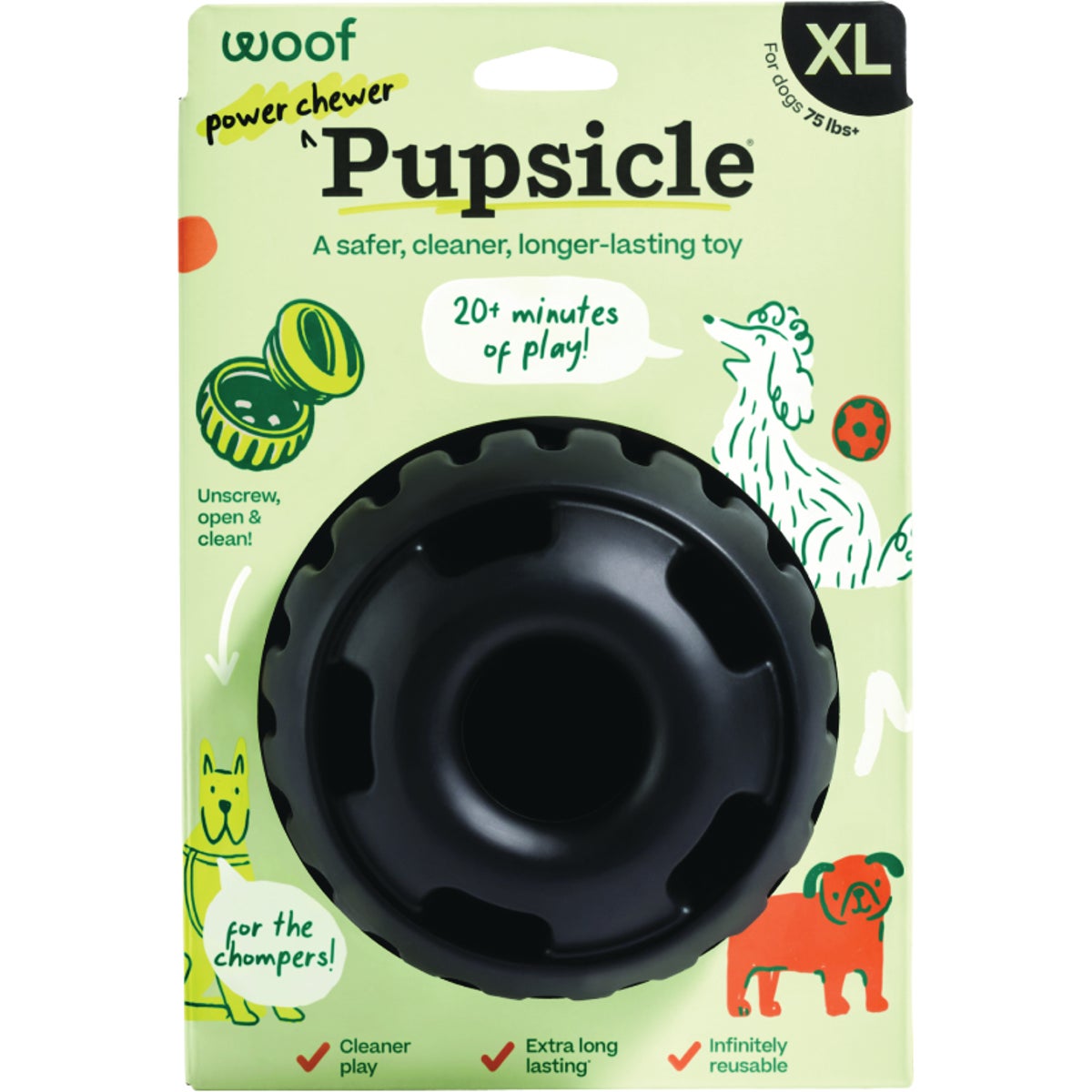 Woof Pupsicle Power Chewer XL Dog Toy
