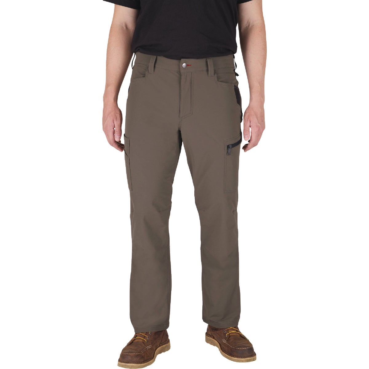 Milwaukee FREEFLEX Brown 34 x 30 Tech Pants