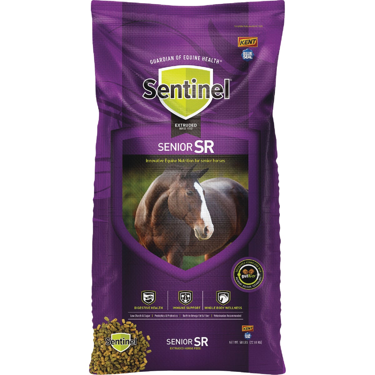 Kent Sentinel Senior SR 50 Lb. Horse Feed
