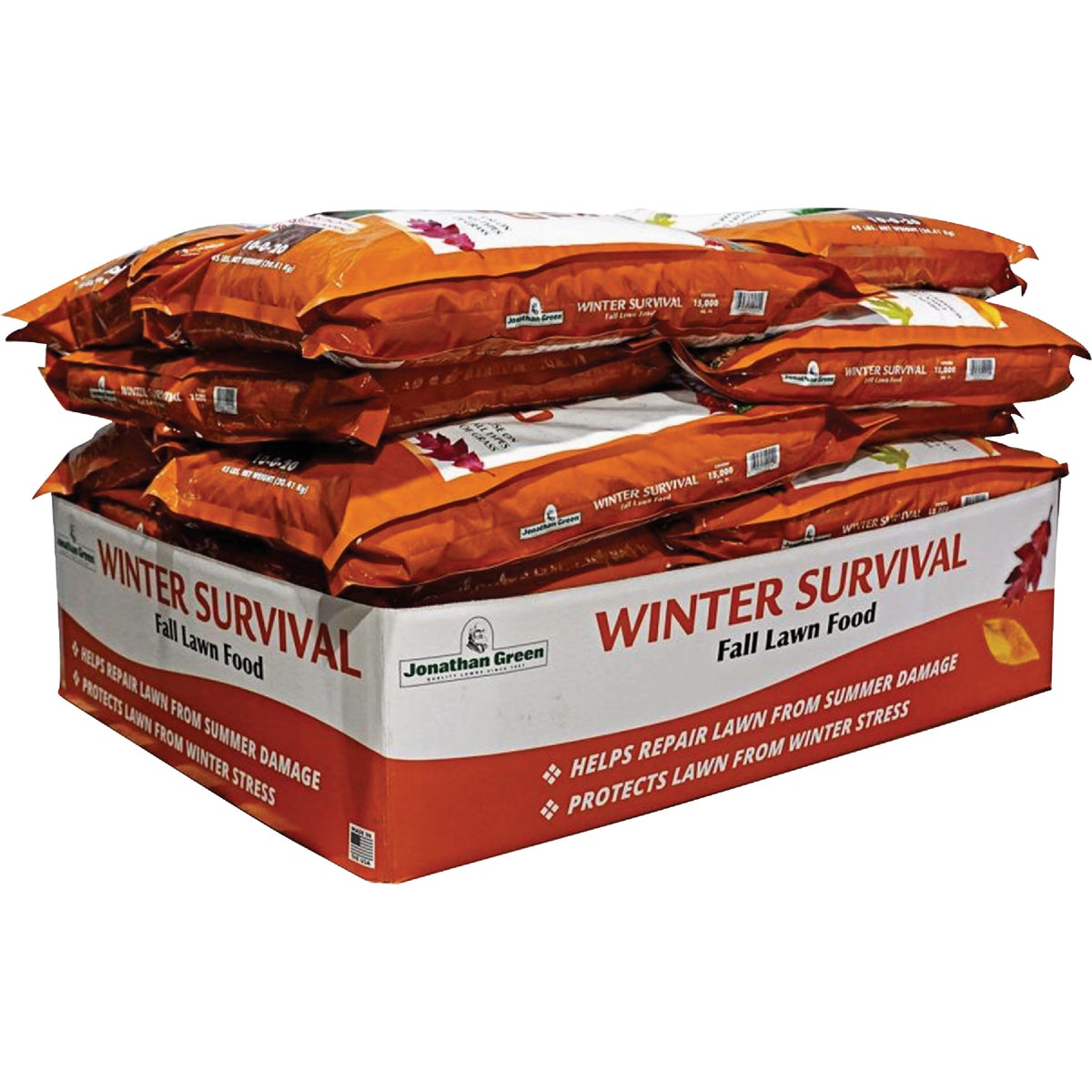 Jonathan Green Winter Survival 45 Lb. 15,000 Sq. Ft. 10-0-20 Winterizer Fall Fertilizer