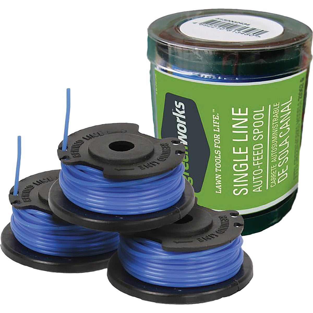 Greenworks 0.065 Line Trimmer Line Spool (3-Pack)