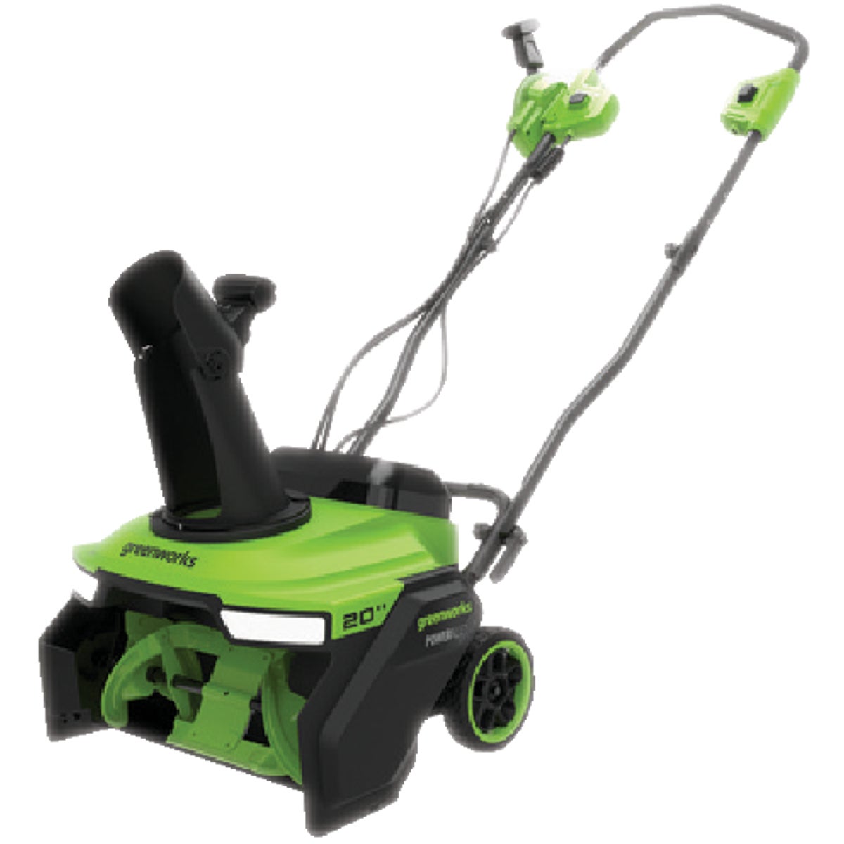 Greenworks 2x24V (48V) 20 In. 1-Stage Cordless Snow Blower Kit with (2) 4.0 Ah Battery & Charger