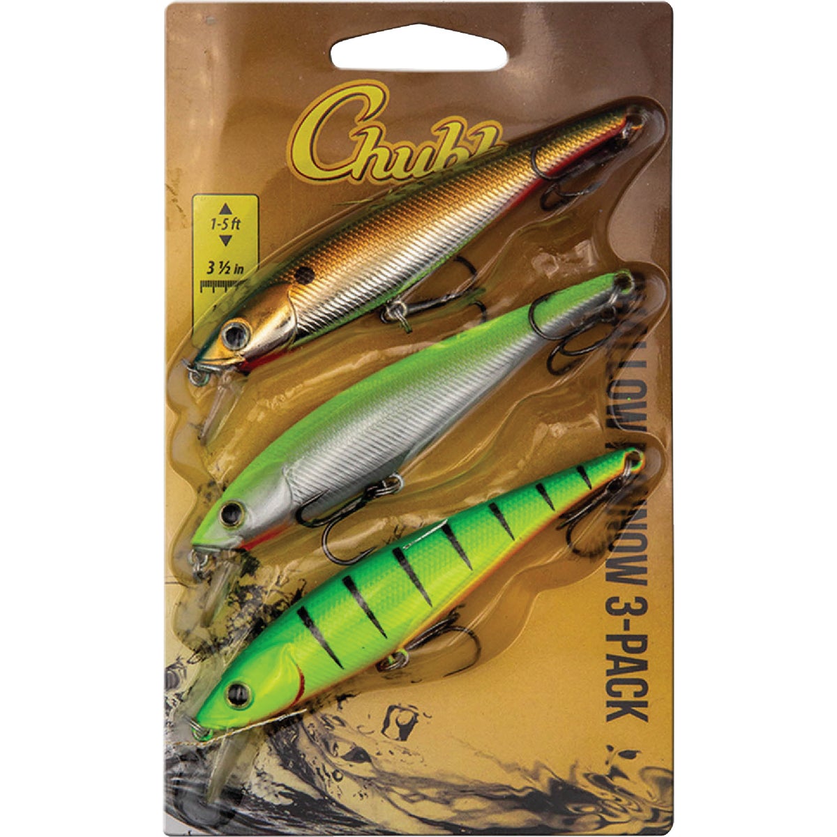 SHALLOW MINNOW 3PC PRO PACK