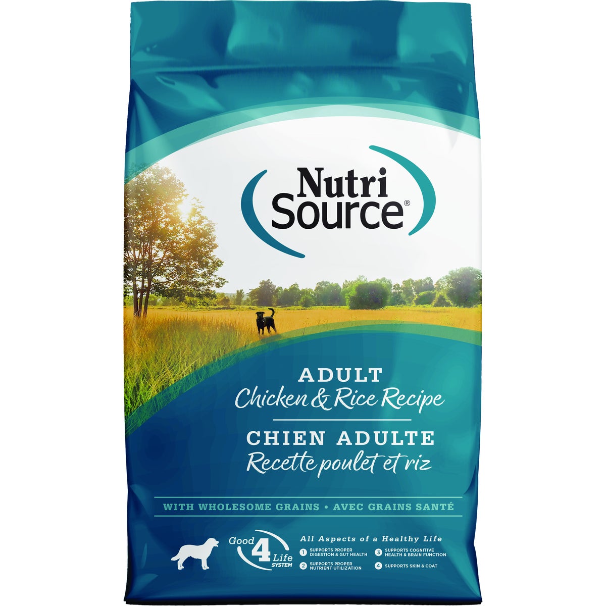 NutriSource 12 Lb. Adult Chicken & Rice Recipe Dog Food