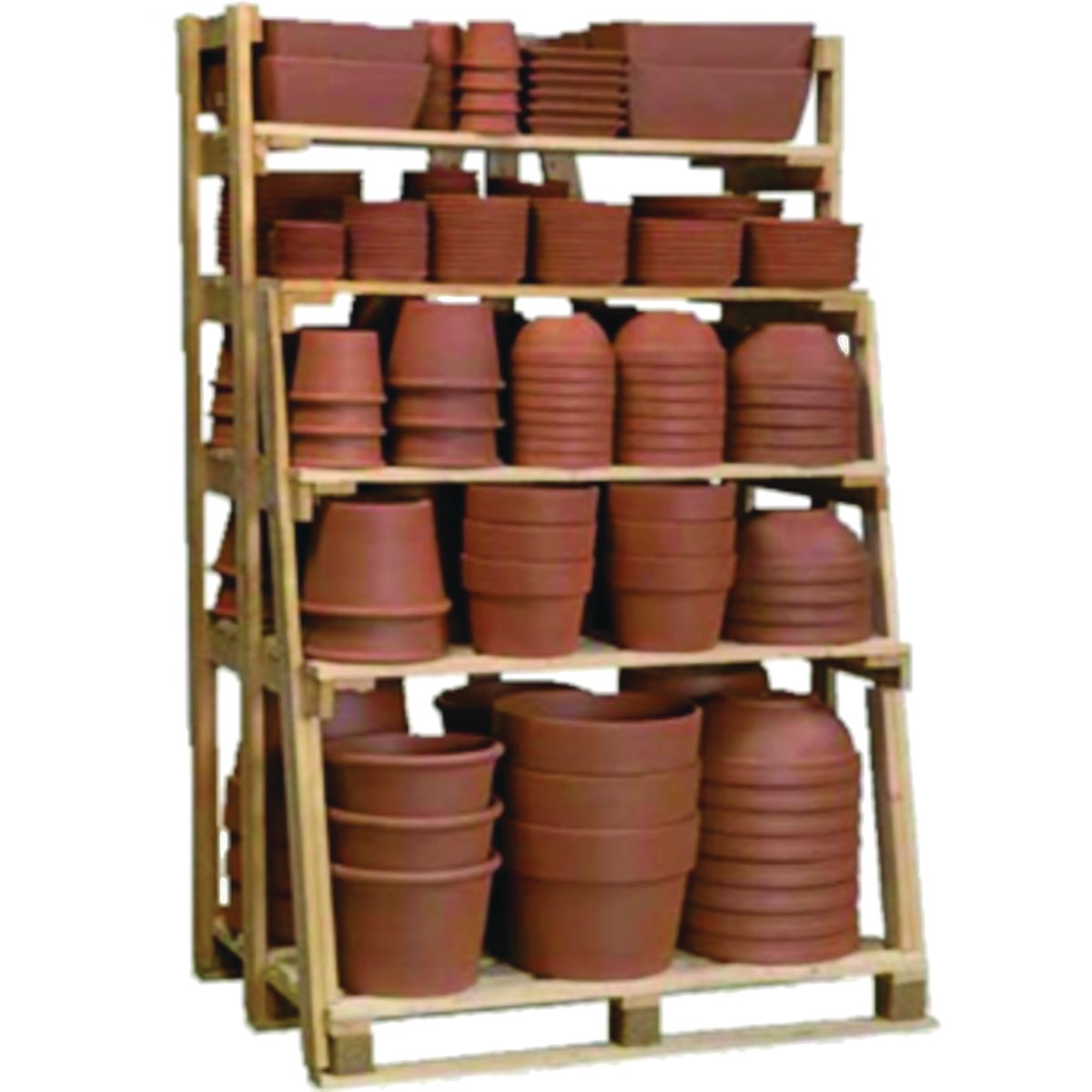 Deroma Cotto Garden Planter Display (267-Piece)