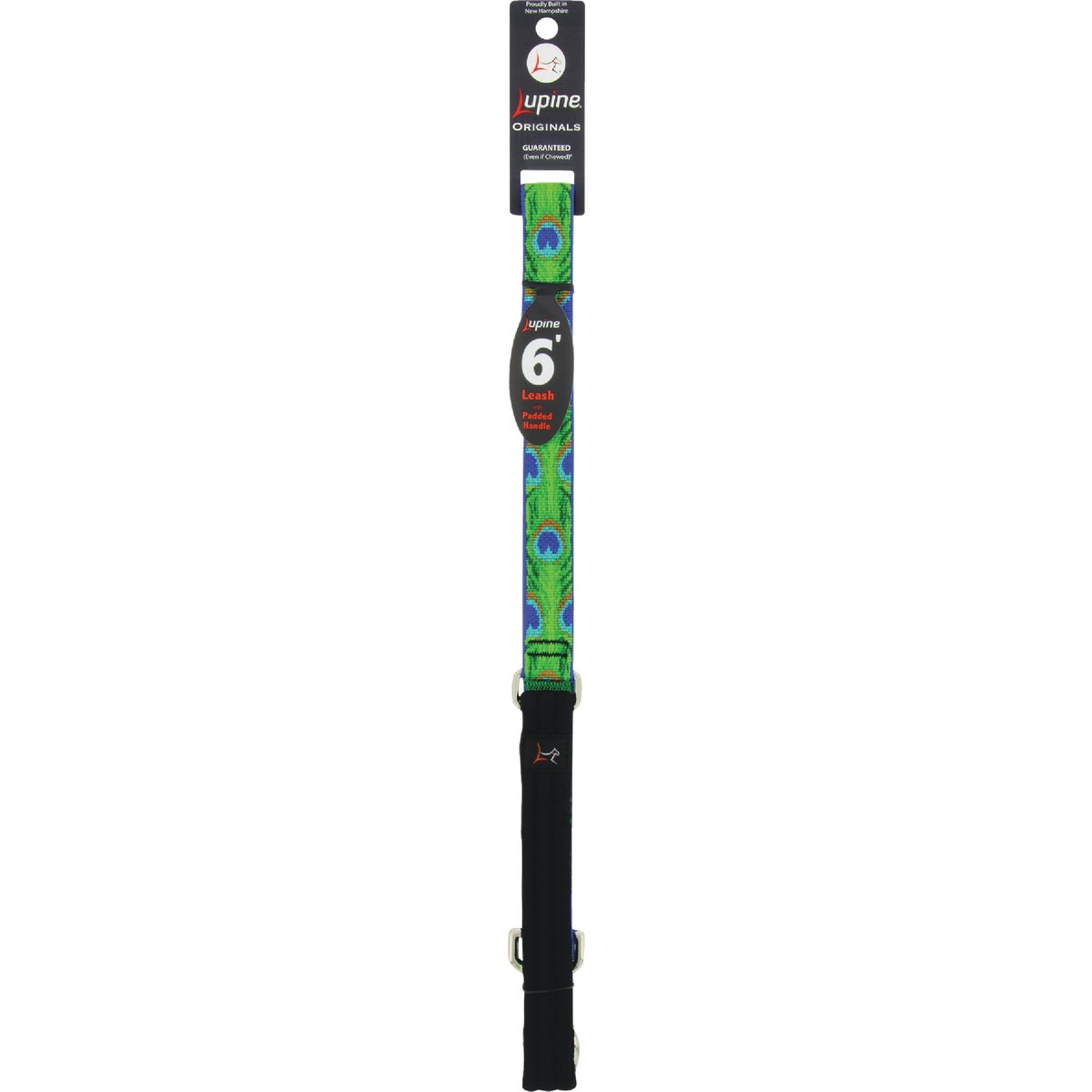 Lupine 1 In. x 6 Ft. Tail Feather Dog Leash