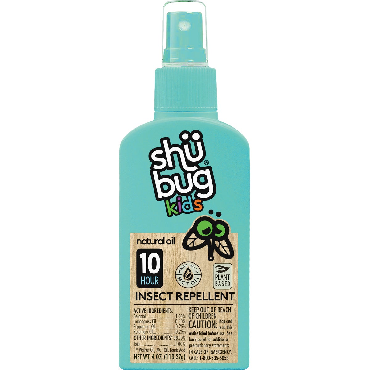 Shubug Kids 4 Oz. Pump Spray Insect Repellent