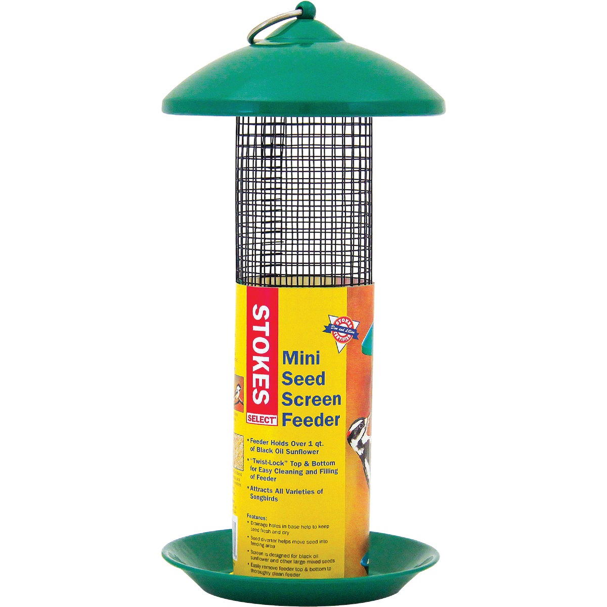 Stokes Select Mini Screen Seed Bird Feeder