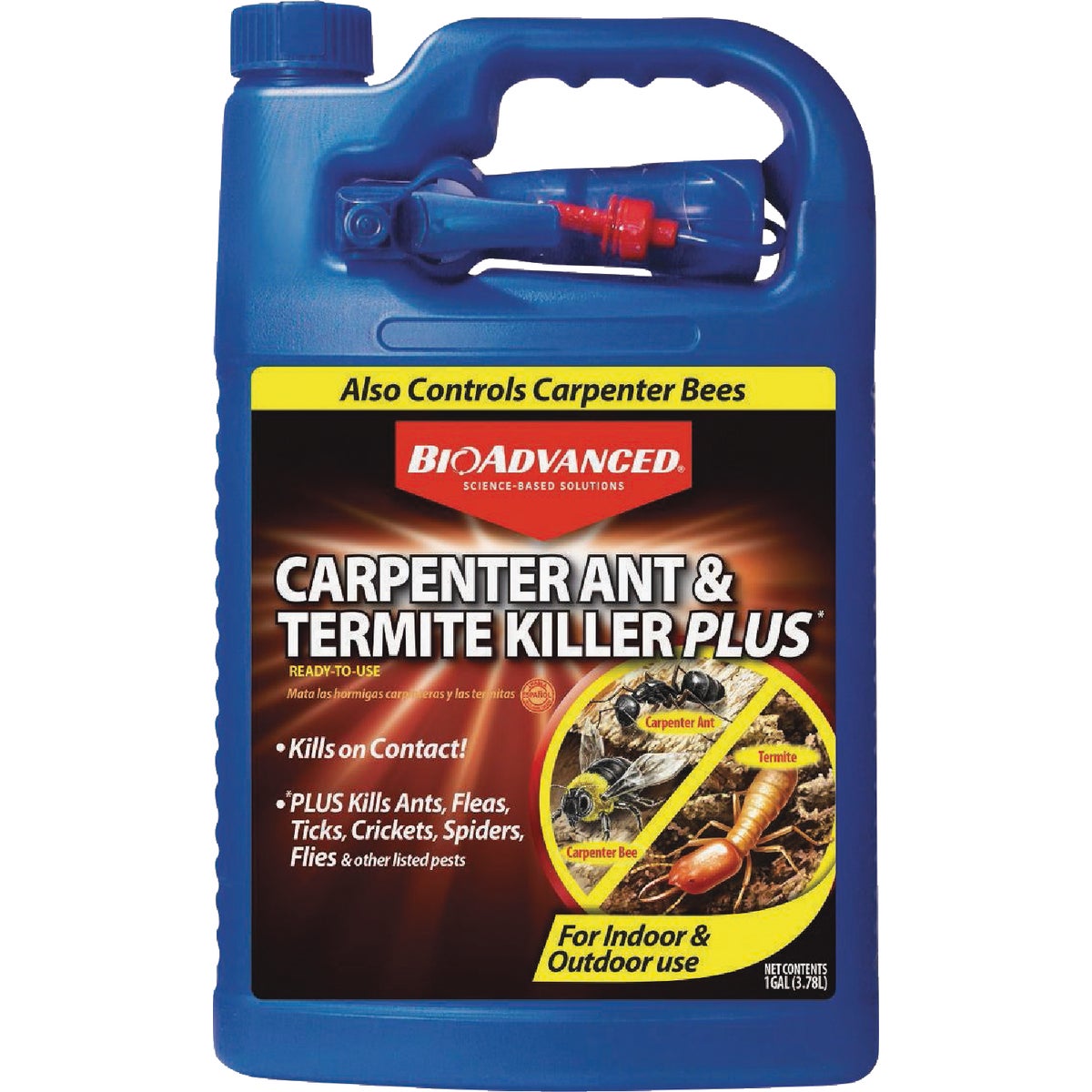 BioAdvanced Carpenter Ant & Termite Killer Plus 1 Gal. Ready To Use Ant & Termite Killer