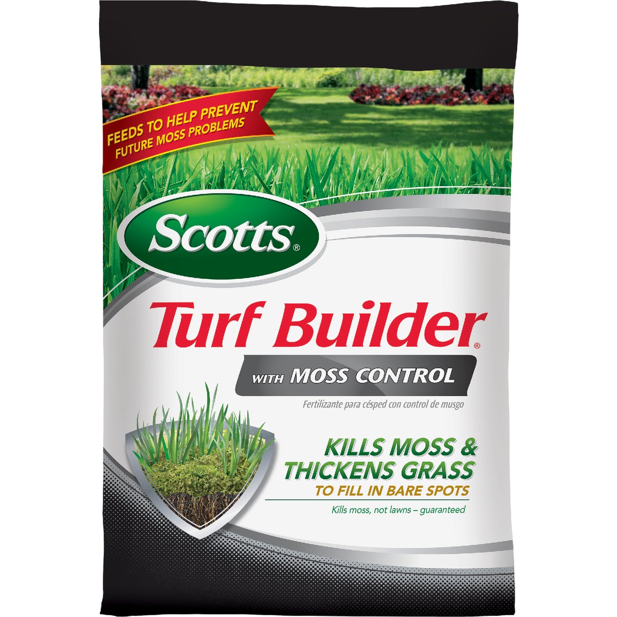 Scotts Turf Builder With Moss Control Plus Lawn Fertilizer