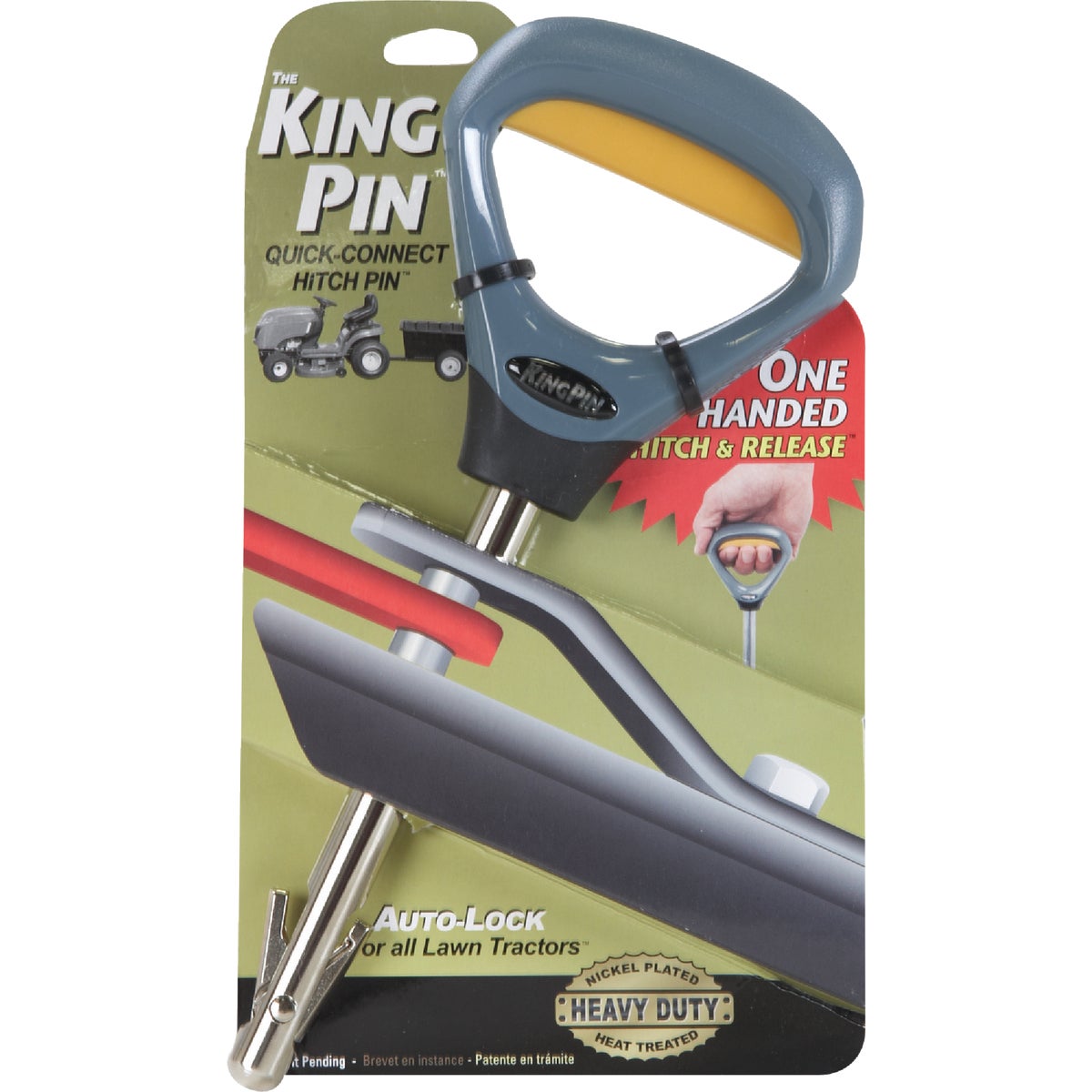 King Pin Quick Connect Hitch Pin