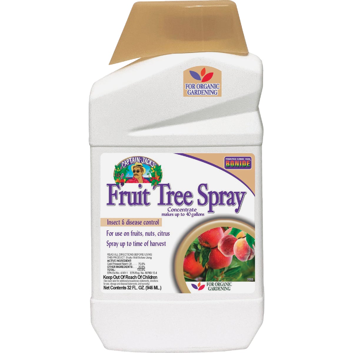 Bonide Captain Jack's 32 Oz. Concentrate Fruit Tree Insect & Disease Control Spray