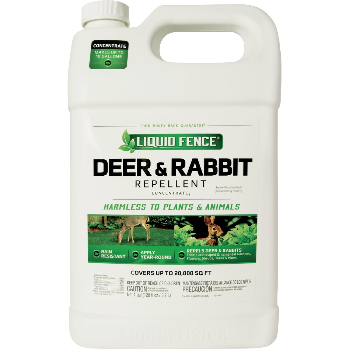 Liquid Fence 128 Oz. Concentrate Deer & Rabbit Repellent