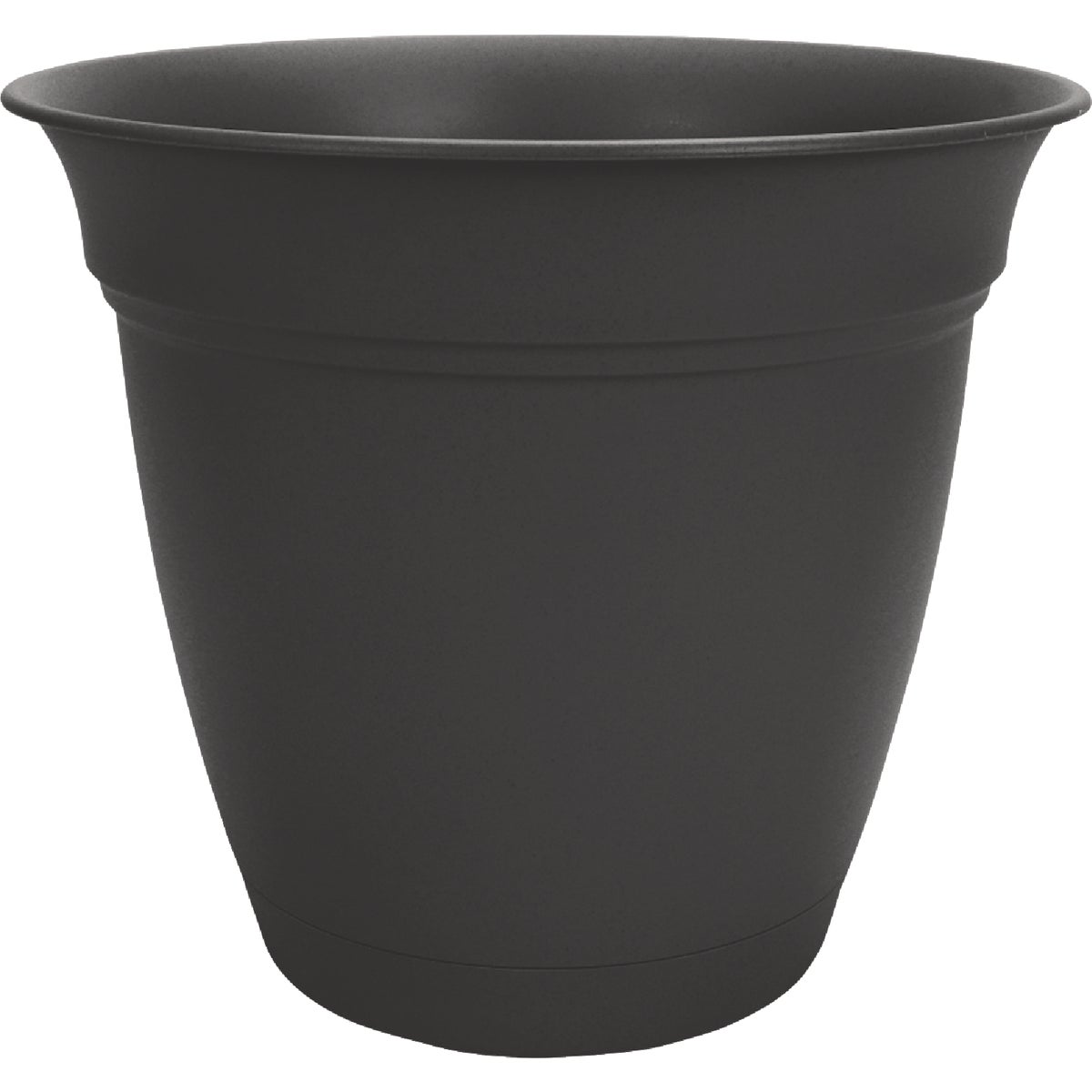 HC Companies Eclipse 6 In. Black Planter