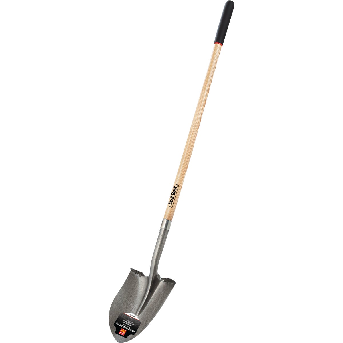 Do it Best Wood Long Handle Round Point Shovel